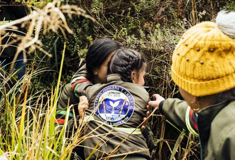 working with the Environmental Indigenous Guard