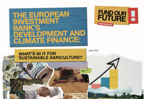 The European Investment Bank’s development and climate finance – what’s in it for sustainable agriculture?