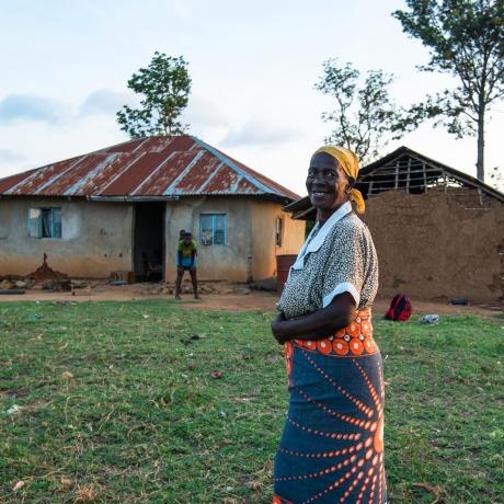 A photo of Mary, a farmer in western Kenya