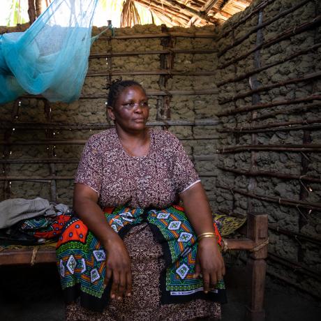 Janet Nyeu Nyange at home