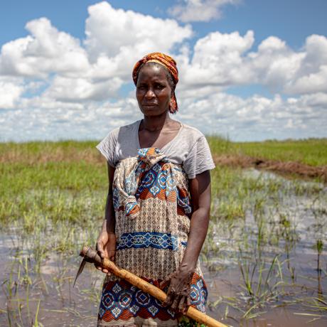 ActionAid Mozambique is providing resilient varieties of seed to those most affected by the climate emergency