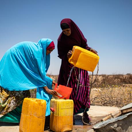 Amina Jama Ismail, 40 year-old mother from Hidhinta, Somaliland. 