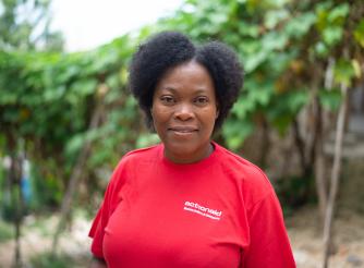 Mona Desir is a nurse and a member of a network of women leaders in Haiti.