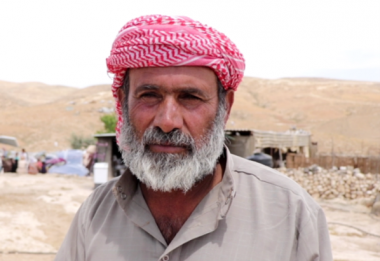 Mohy Sabha, resident of Al-Fakhiet, Masafer Yatta